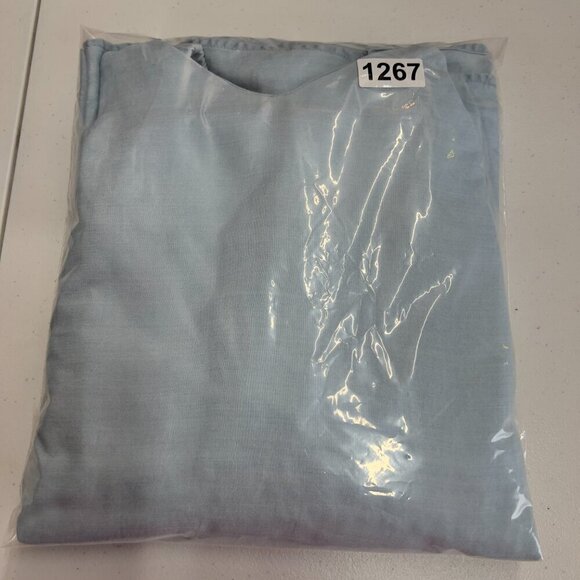 Vince Camuto Plus Chambray Elastic Straps Maxi Dress Women's 1X NWOT - Picture 11 of 11